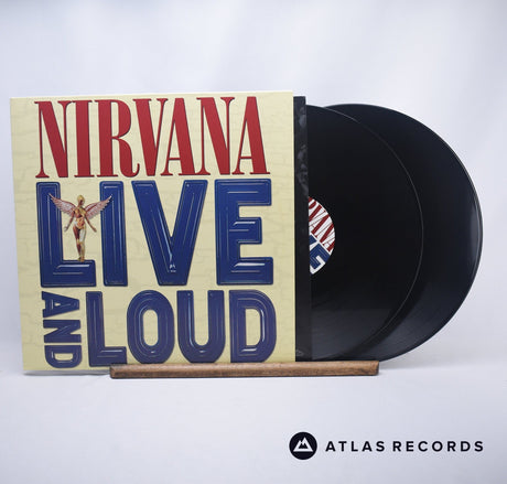 Nirvana Live And Loud Double LP Vinyl Record - Front Cover & Record
