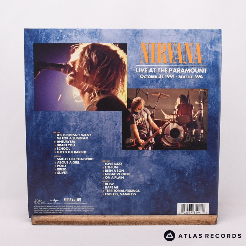 Nirvana - Live At The Paramount - 180G -A -B -C -D 2 x LP Vinyl Record - EX/NM