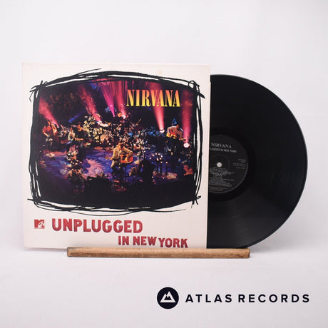 Nirvana MTV Unplugged In New York LP Vinyl Record - Front Cover & Record