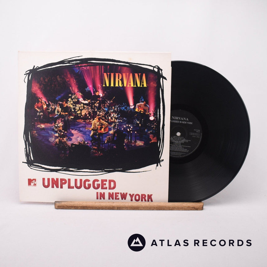 Nirvana MTV Unplugged In New York LP Vinyl Record - Front Cover & Record