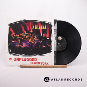 Nirvana MTV Unplugged In New York LP Vinyl Record - Front Cover & Record