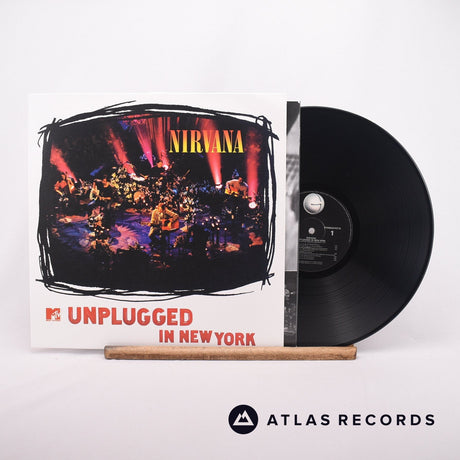 Nirvana MTV Unplugged In New York LP Vinyl Record - Front Cover & Record