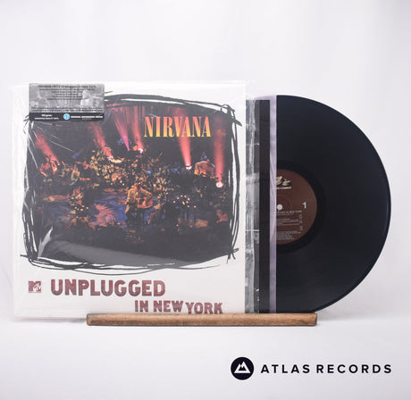 Nirvana MTV Unplugged In New York LP Vinyl Record - Front Cover & Record