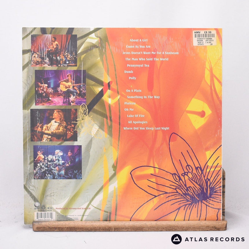 Nirvana - MTV Unplugged In New York - White LP Vinyl Record - EX/NM