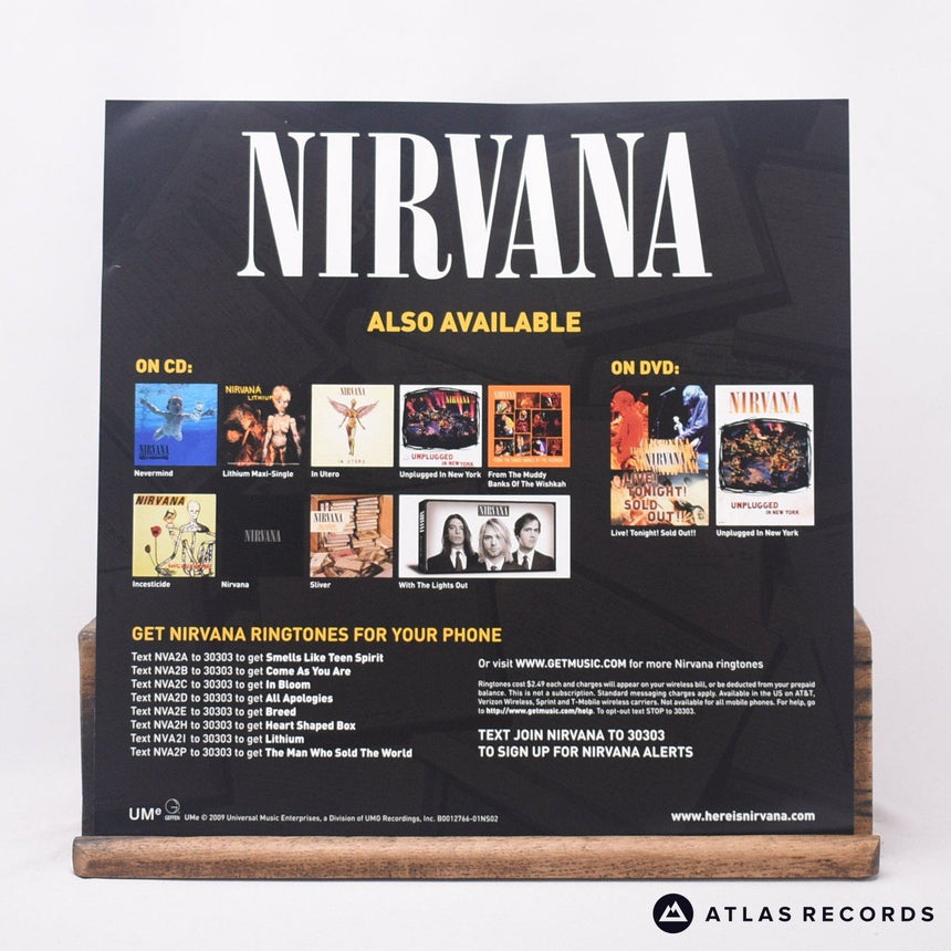 Nirvana - MTV Unplugged In New York - 180G Insert LP Vinyl Record - NM/NM