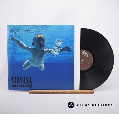 Nirvana Nevermind LP Vinyl Record - Front Cover & Record