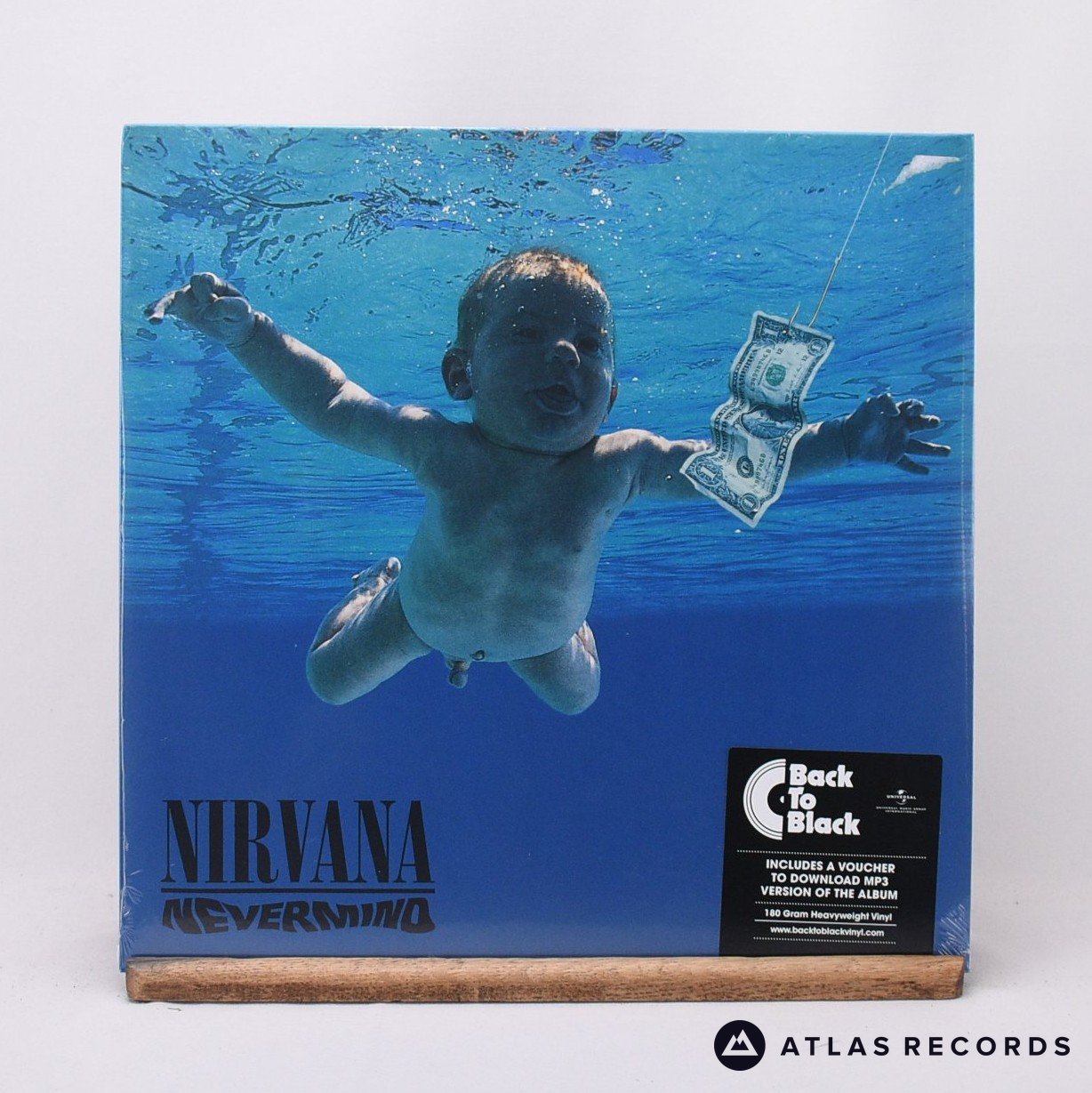 Nirvana Nevermind LP Vinyl Record NEW Atlas Records