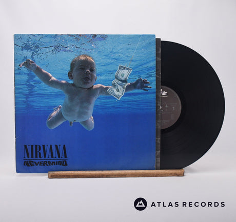 Nirvana Nevermind LP Vinyl Record - Front Cover & Record