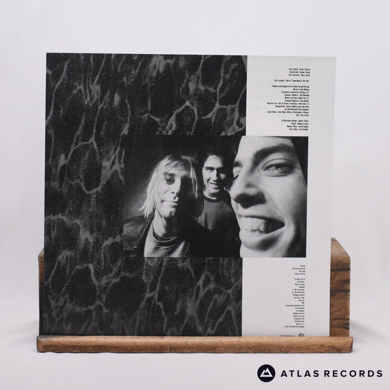 Nirvana Nevermind LP Vinyl Record NM/NM – Atlas Records