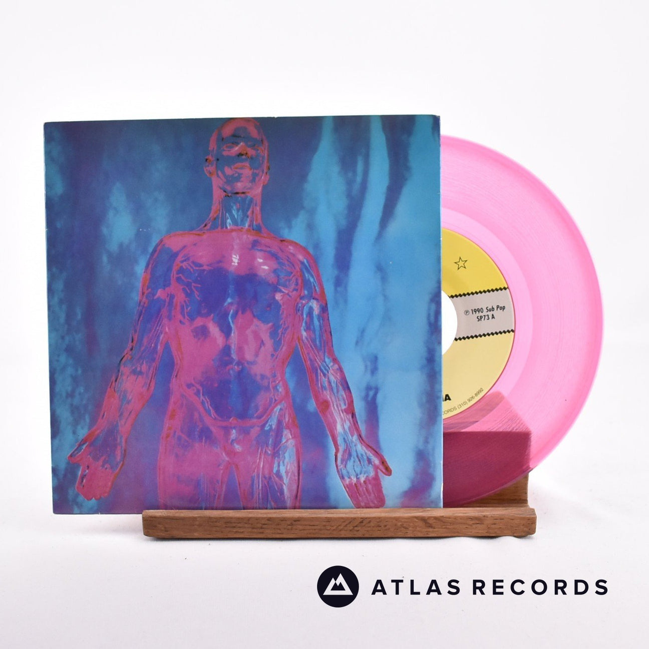 Nirvana Sliver 7" Vinyl Record - Front Cover & Record