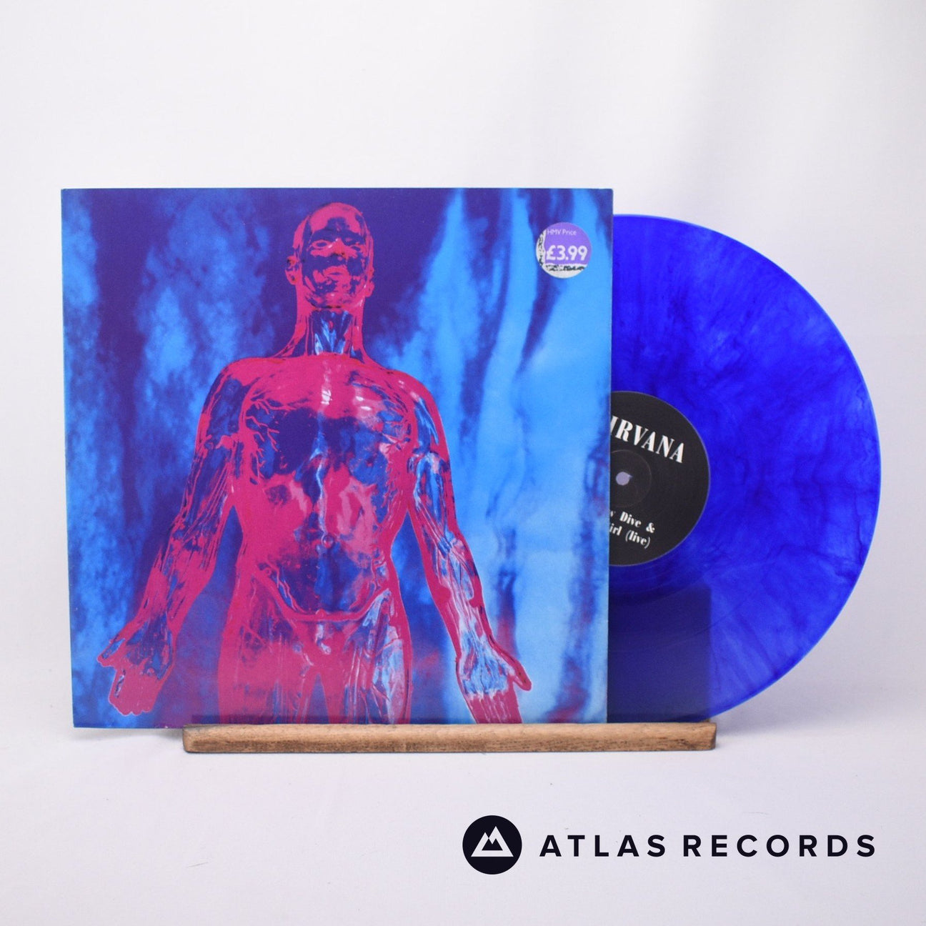 Nirvana Sliver 12" Vinyl Record - Front Cover & Record