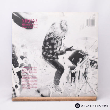 Nirvana - Sliver b/w Dive - Blue Marbled Second Press 12" Vinyl Record - EX/EX