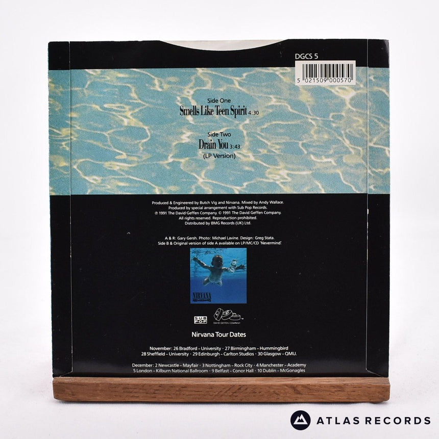 Nirvana - Smells Like Teen Spirit - 7" Vinyl Record - NM/NM