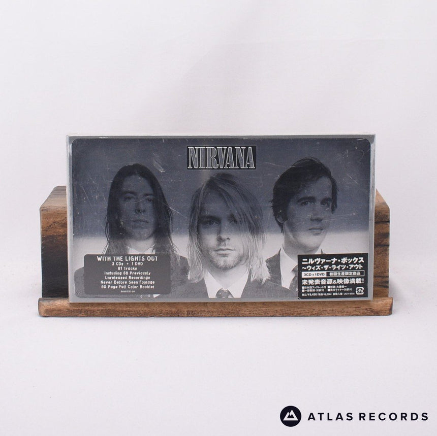 Nirvana - With The Lights Out - 3 x CD + DVD Box Set - NM/Mint (New)