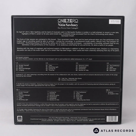Nitin Sawhney - OneZero: Past, Present, Future Unp - DVD + 5 x 12" Box Set Vinyl