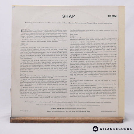 No Artist - Shap - LP Vinyl Record - VG+/VG+