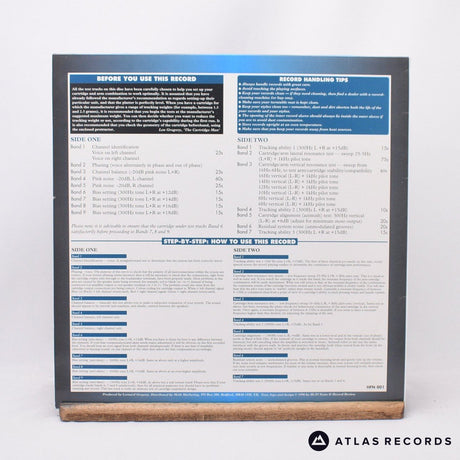 No Artist - Test Record - Insert A1 B1 LP Vinyl Record - VG+/EX