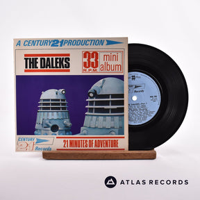 No Artist The Daleks 7" Vinyl Record - Front Cover & Record