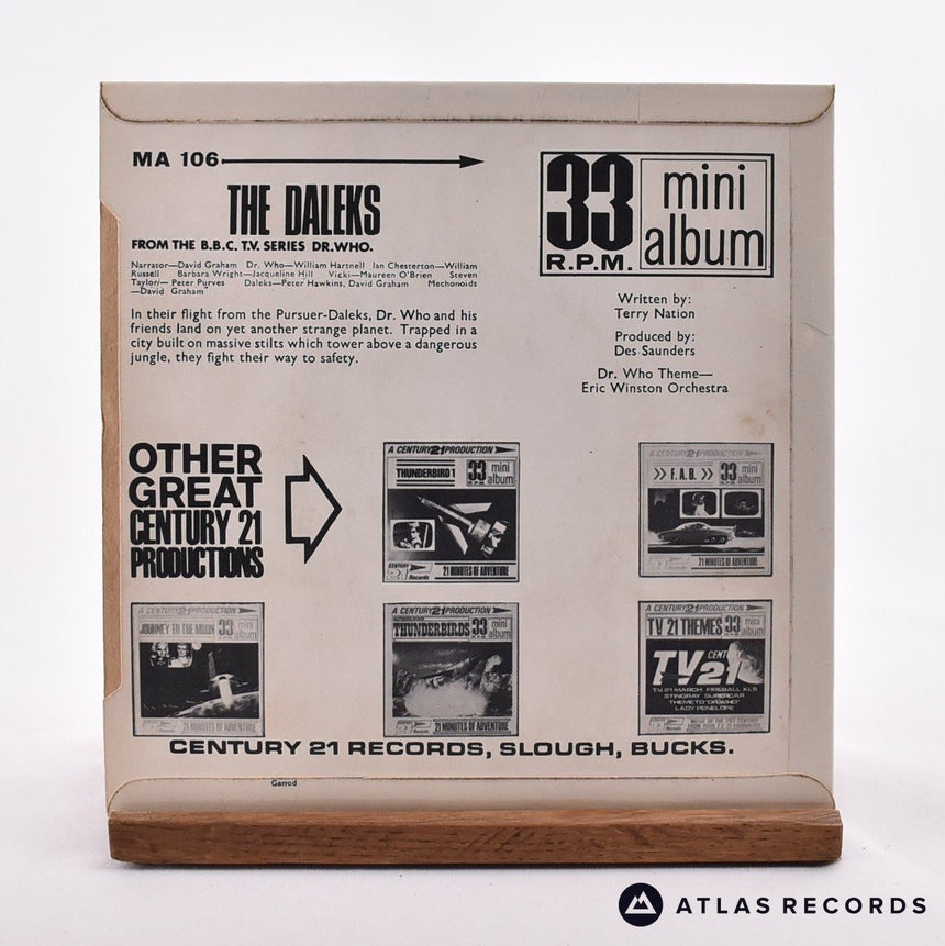 No Artist - The Daleks - 7" Mini-Album Vinyl Record - EX/EX