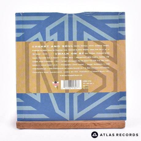 No Sweat - Heart And Soul - 7" Vinyl Record - EX/EX