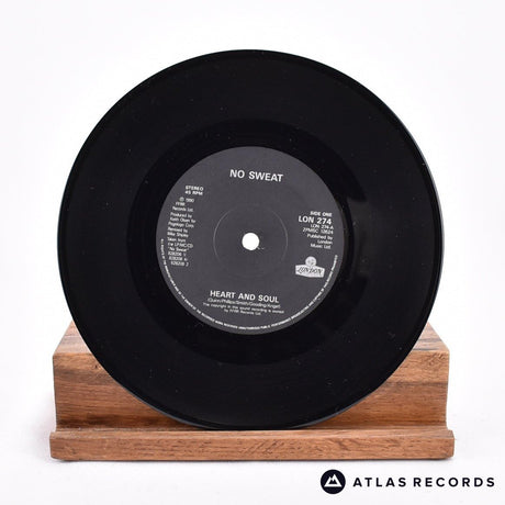 No Sweat - Heart And Soul - 7" Vinyl Record - EX/EX