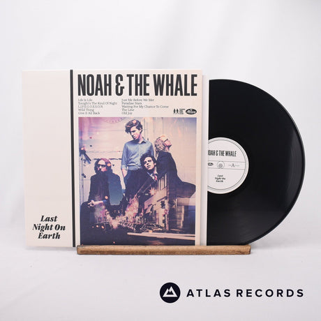 Noah And The Whale Last Night On Earth LP Vinyl Record - Front Cover & Record