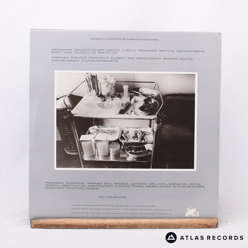 Nocturnal Emissions - Drowning In A Sea Of Bliss - LP Vinyl Record - VG+/EX