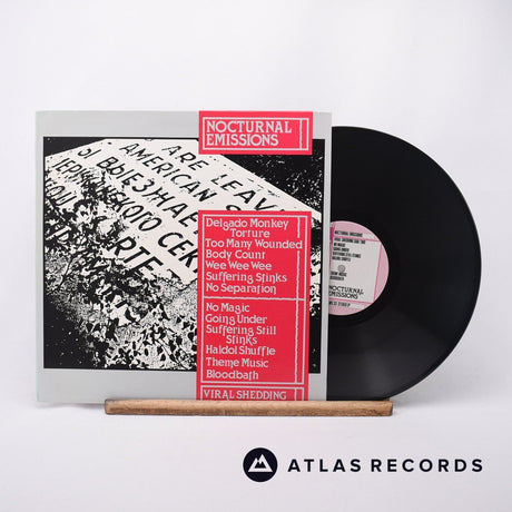 Nocturnal Emissions Viral Shedding LP Vinyl Record - Front Cover & Record
