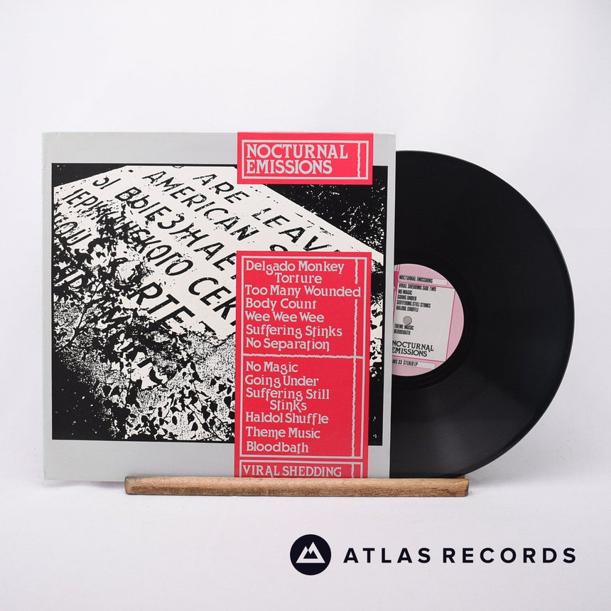 Nocturnal Emissions Viral Shedding LP Vinyl Record - Front Cover & Record