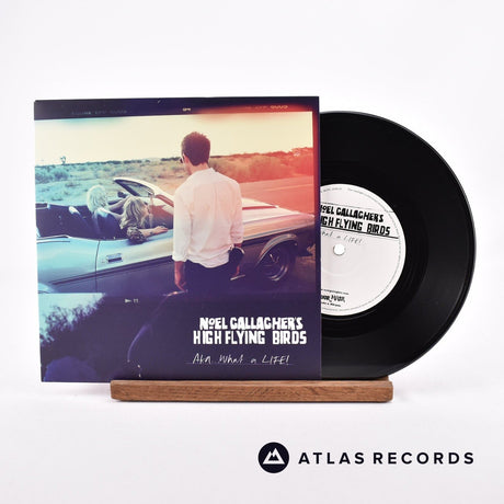 Noel Gallagher's High Flying Birds AKA... What A Life! 7" Vinyl Record - Front Cover & Record