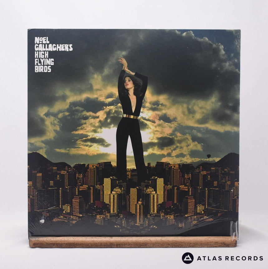 Noel Gallagher's High Flying Birds Blue Moon Rising 12" Vinyl Record - Front Cover & Record