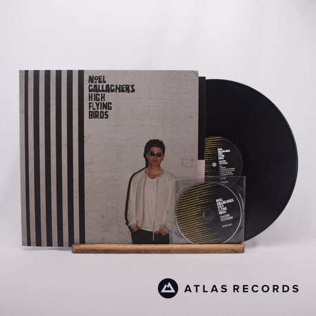 Noel Gallagher's High Flying Birds Chasing Yesterday LP + CD Vinyl Record - Front Cover & Record