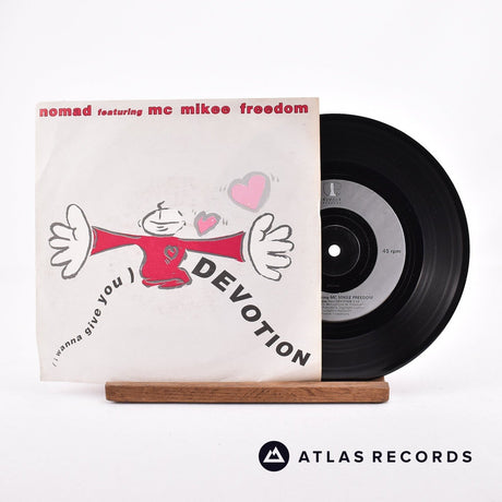 Nomad (I Wanna Give You) Devotion 7" Vinyl Record - Front Cover & Record