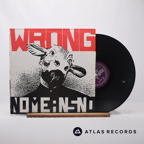 Nomeansno Wrong LP Vinyl Record - Front Cover & Record