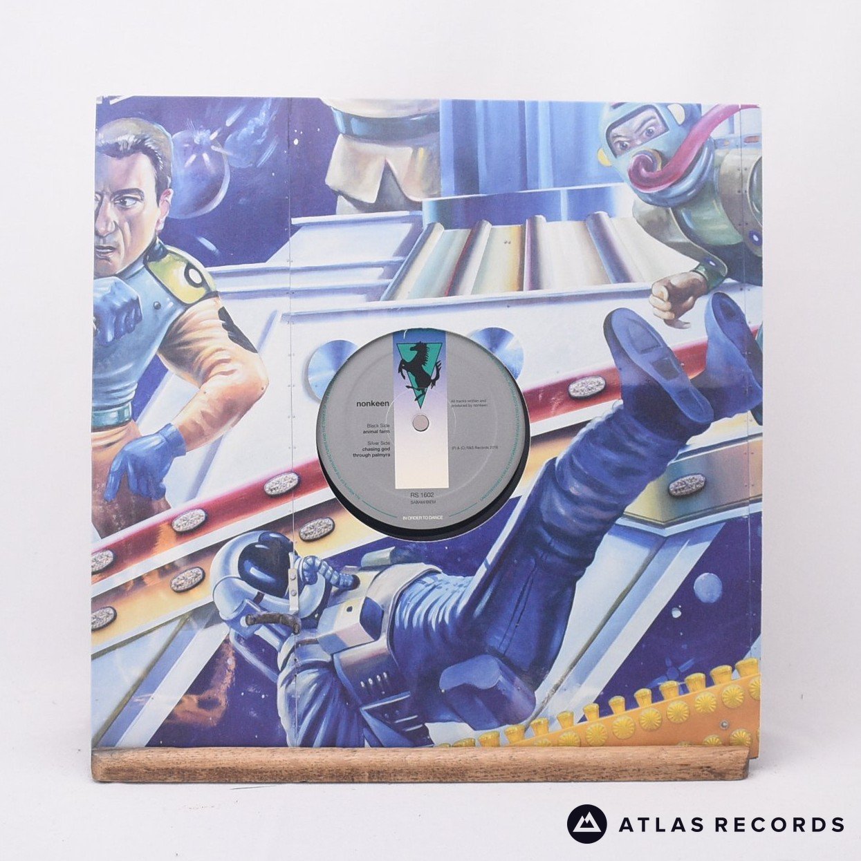 Nonkeen 33/45 12" Vinyl Record - Front Cover & Record