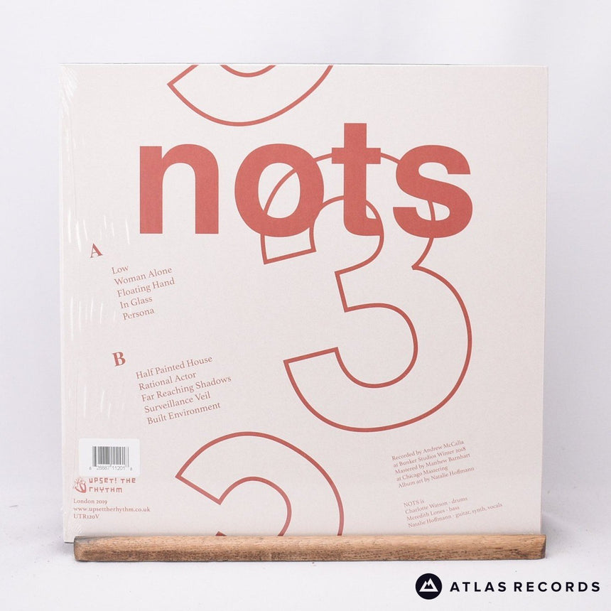Nots - 3 - Lyric Sheet LP Vinyl Record - NM/NM