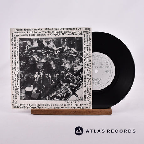 Notsensibles I Thought You Were Dead 7" Vinyl Record - Front Cover & Record