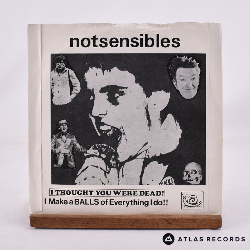 Notsensibles - I Thought You Were Dead - 7" Vinyl Record - VG+/VG+