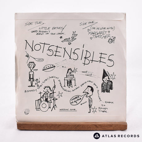 Notsensibles - I'm In Love With Margaret Thatcher - 7" EP Vinyl Record - EX/VG