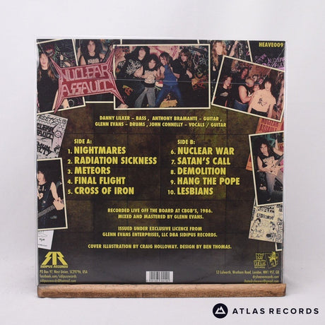 Nuclear Assault - Live At CBGB's - LP Vinyl Record - NM/NM