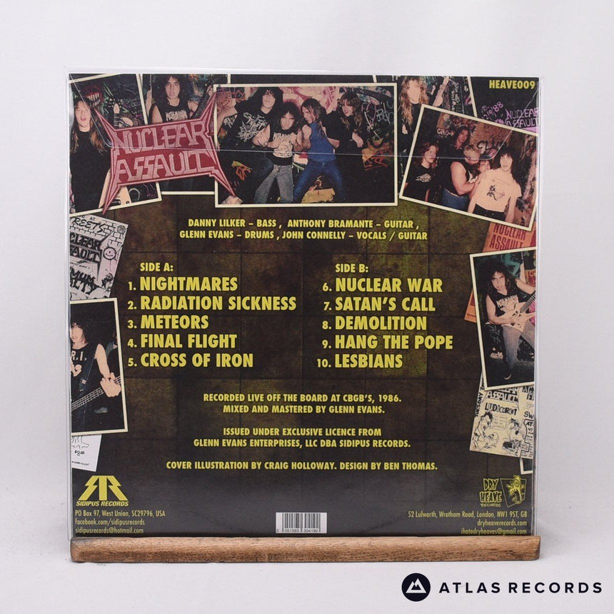 Nuclear Assault - Live At CBGB's - LP Vinyl Record - NM/NM