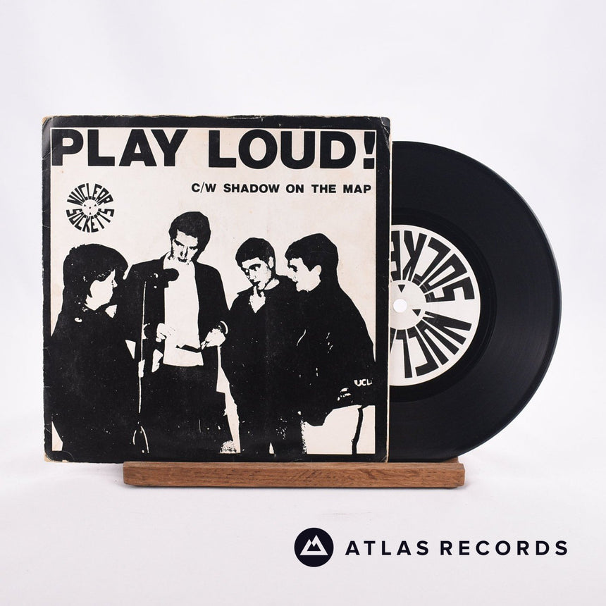 Nuclear Socketts Play Loud! 7" Vinyl Record - Front Cover & Record