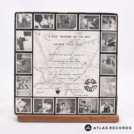 Nuclear Socketts - Play Loud! - 7" Vinyl Record - VG+/VG+