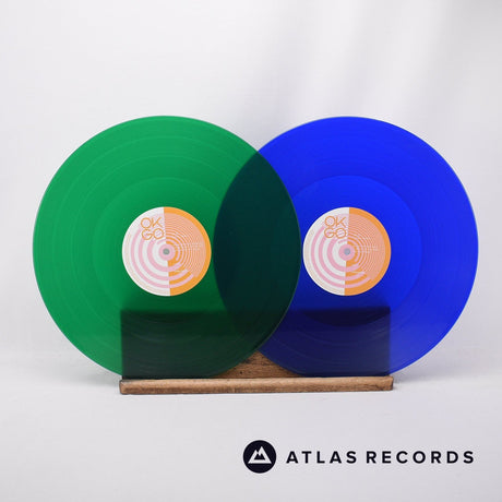 OK Go - Hungry Ghosts - Blue Translucent Green Translucent 2 x LP Vinyl Record