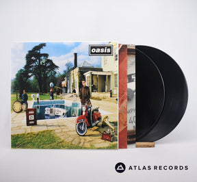 Oasis Be Here Now 2 x LP Vinyl Record - Front Cover & Record