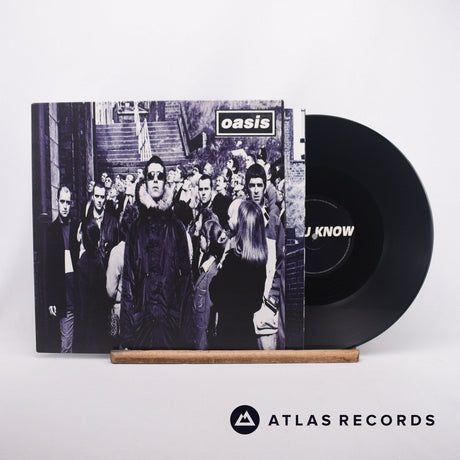 Oasis D'You Know What I Mean? 12" Vinyl Record - Front Cover & Record