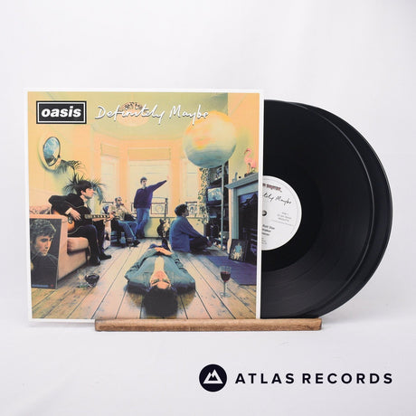 Oasis Definitely Maybe 2 x LP Vinyl Record - Front Cover & Record