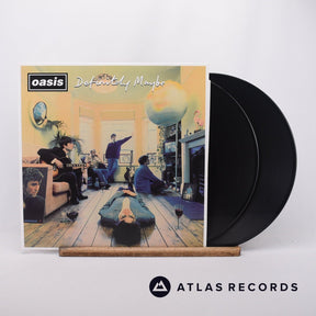 Oasis Definitely Maybe 2 x LP Vinyl Record - Front Cover & Record