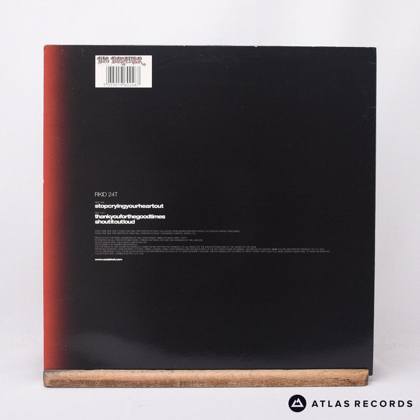 Oasis - Stop Crying Your Heart Out - Damont 12" Vinyl Record - EX/VG+