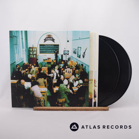 Oasis The Masterplan 2 x LP Vinyl Record - Front Cover & Record